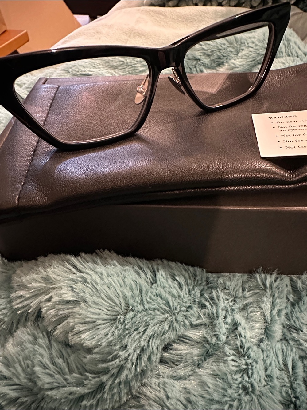 Black Cat-Eye Women's Fashion Glasses near vision Reading Glasses